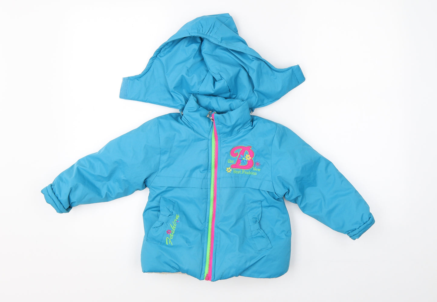 C'est La Vie Girls Blue   Rain Coat Coat Size 2 Years