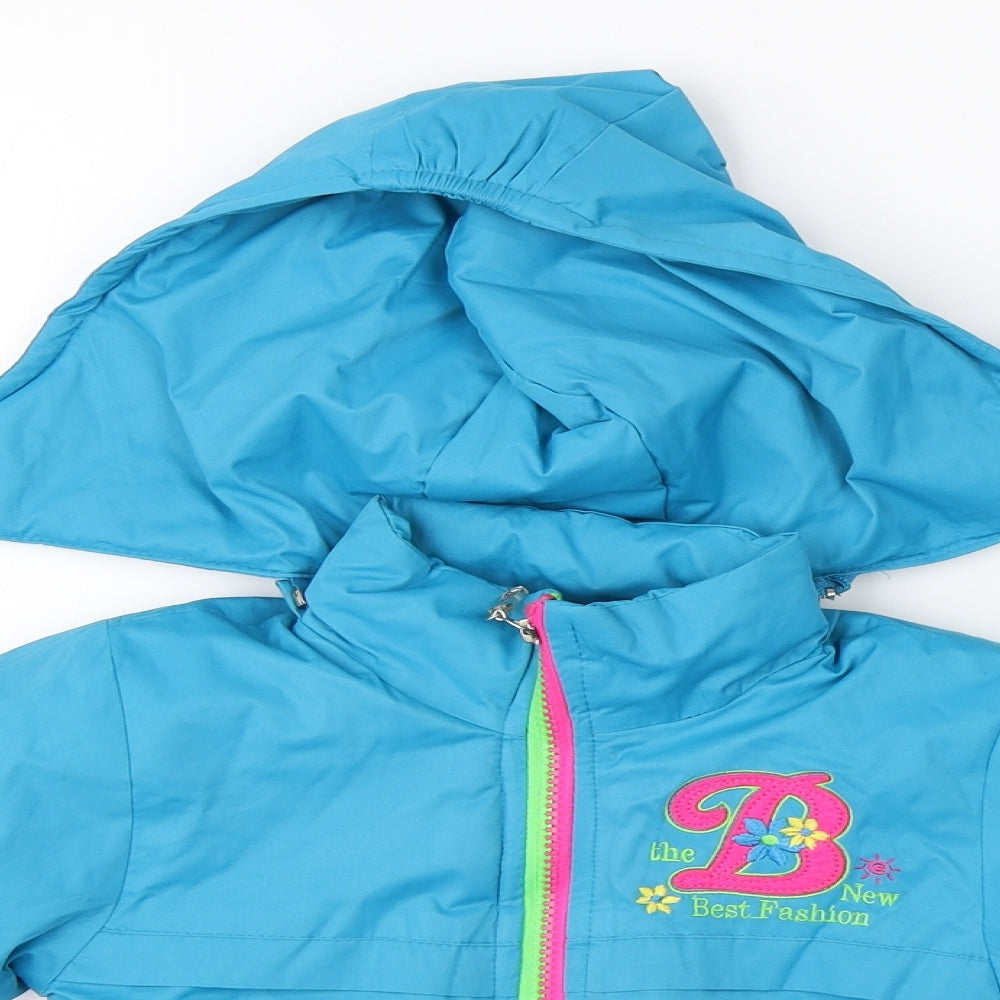 C'est La Vie Girls Blue   Rain Coat Coat Size 2 Years