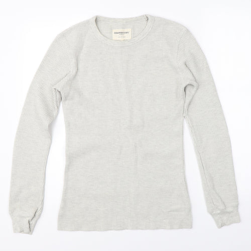 Cedar Wood State Mens Beige   Pullover Jumper Size S