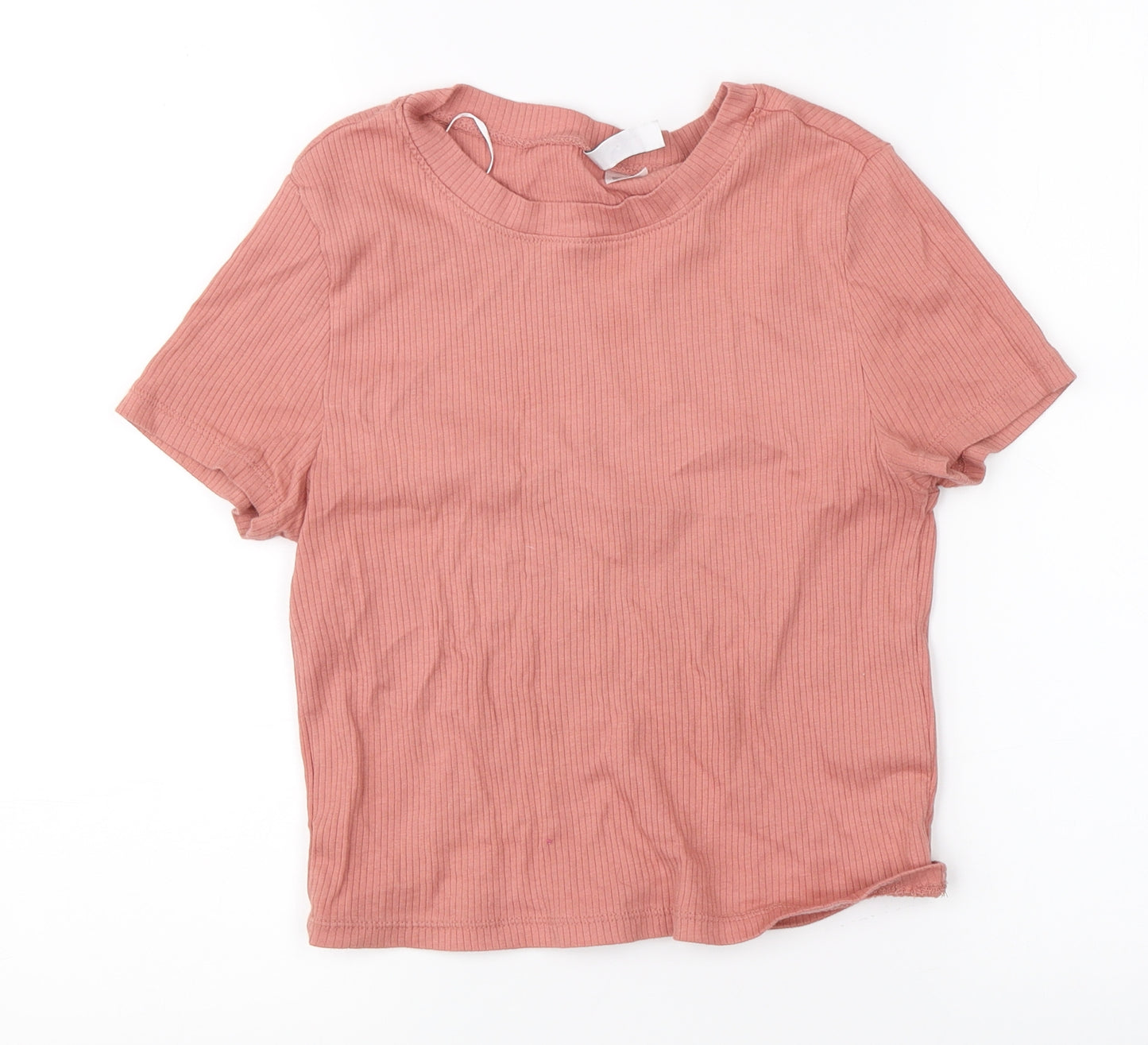 Divided Womens Pink   Basic T-Shirt Size M