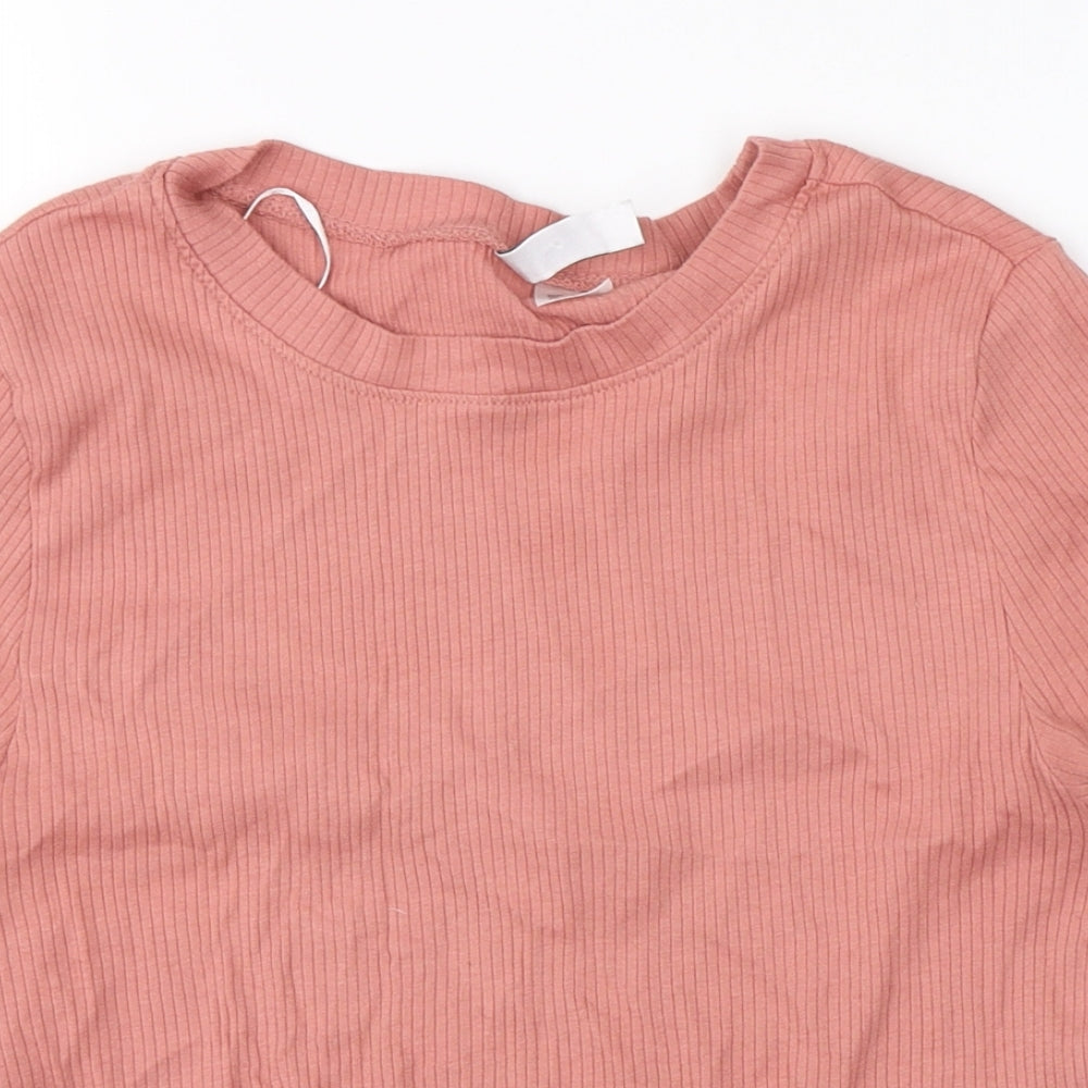 Divided Womens Pink   Basic T-Shirt Size M