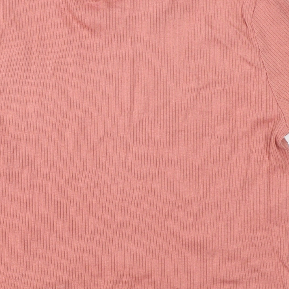 Divided Womens Pink   Basic T-Shirt Size M