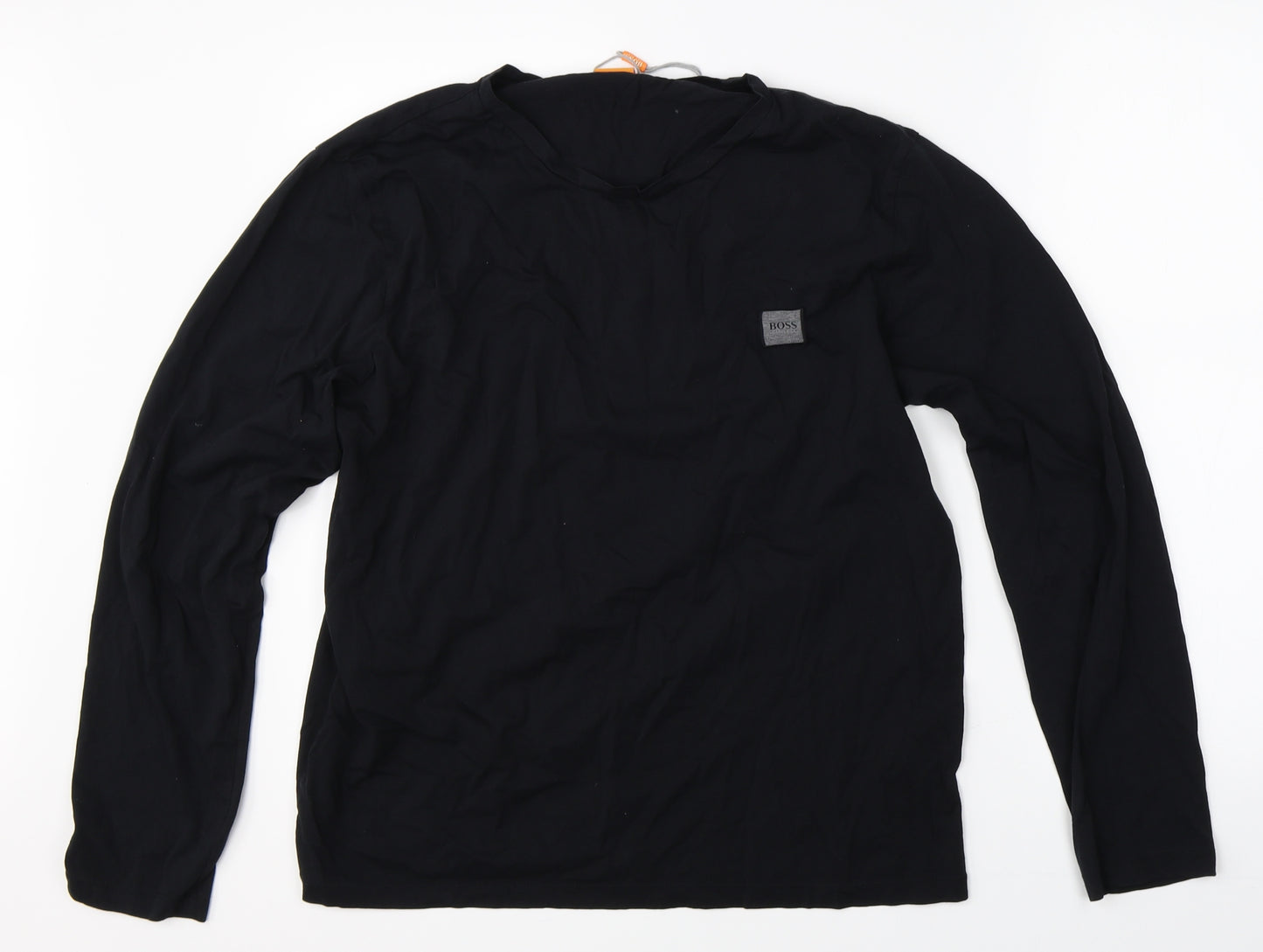 HUGO BOSS Mens Black    T-Shirt Size XL
