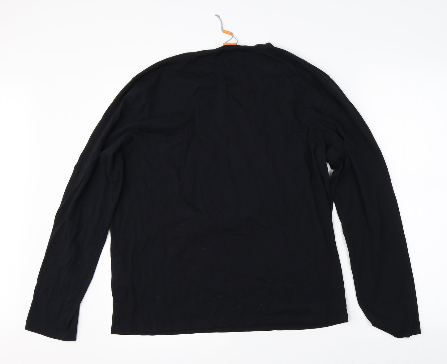 HUGO BOSS Mens Black    T-Shirt Size XL