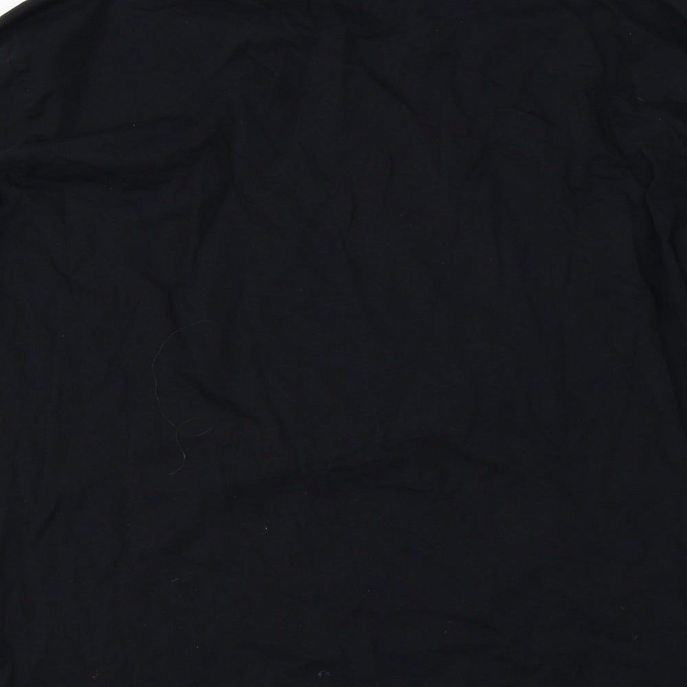 HUGO BOSS Mens Black    T-Shirt Size XL