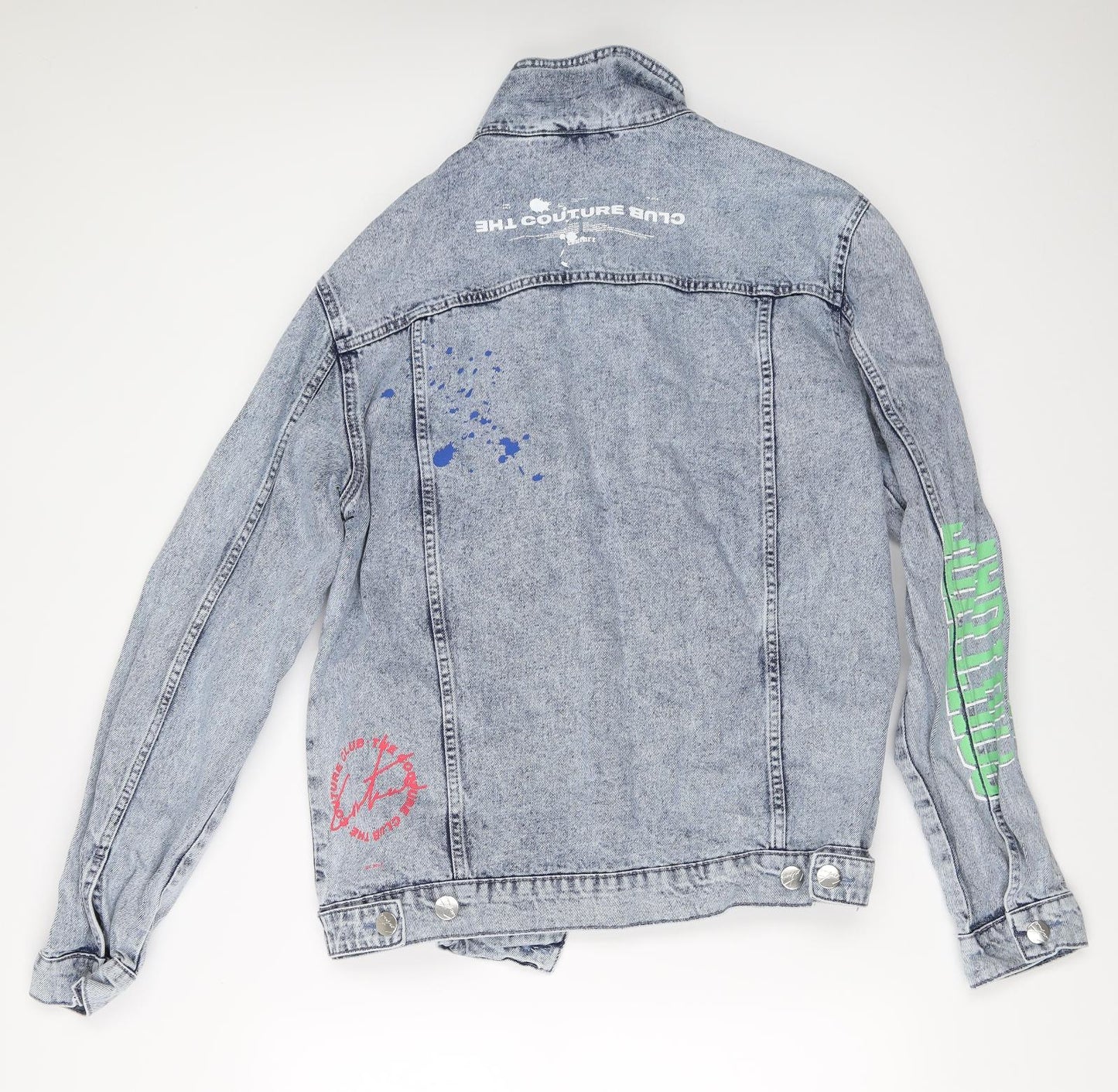 The Culture Womens Blue  Denim Jacket  Size XL