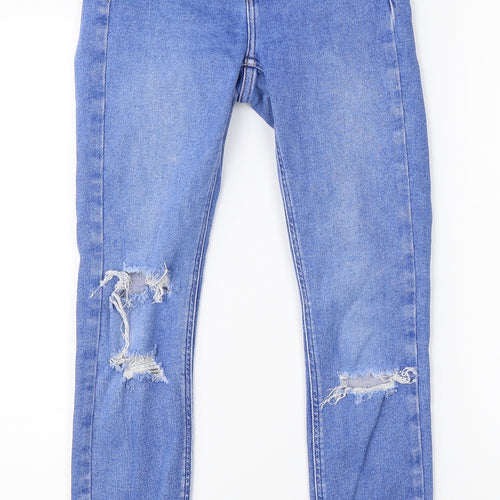 New Look Girls Blue  Denim Straight Jeans Size 13 Years