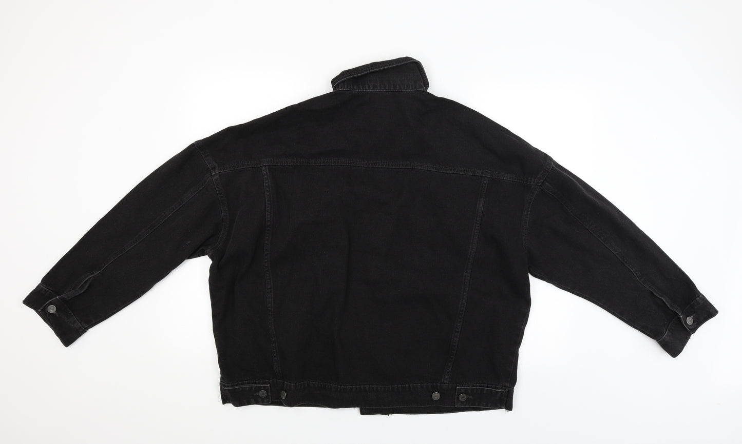 Boohoo Mens Black   Jacket  Size L