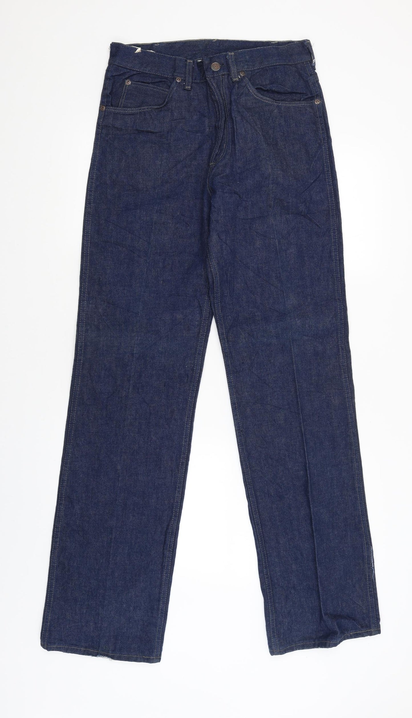 Preworn Womens Blue   Straight Jeans Size S L34 in