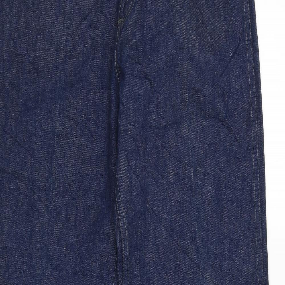 Preworn Womens Blue   Straight Jeans Size S L34 in