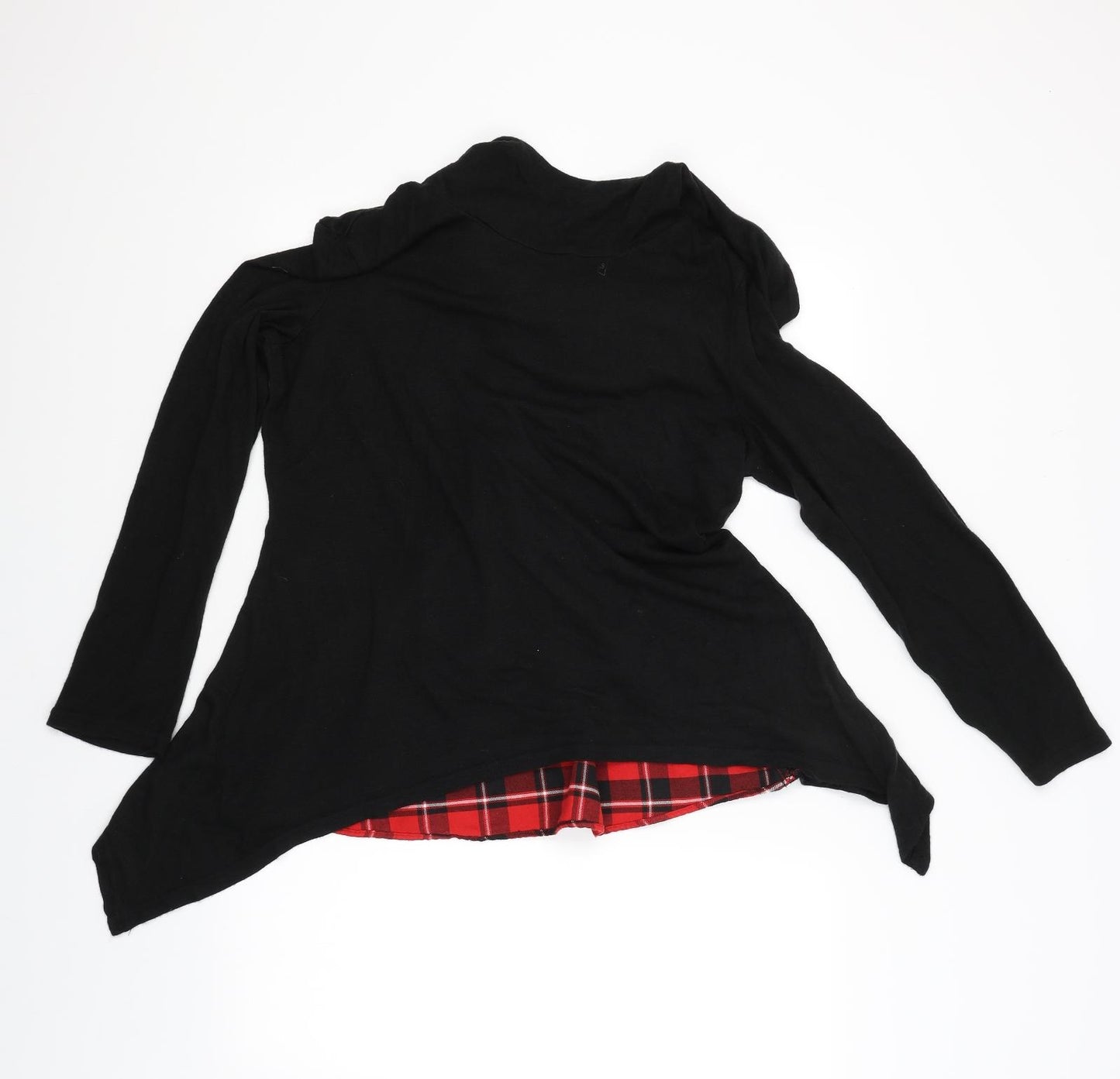 Dressfo Womens Black   Pullover Hoodie Size 16