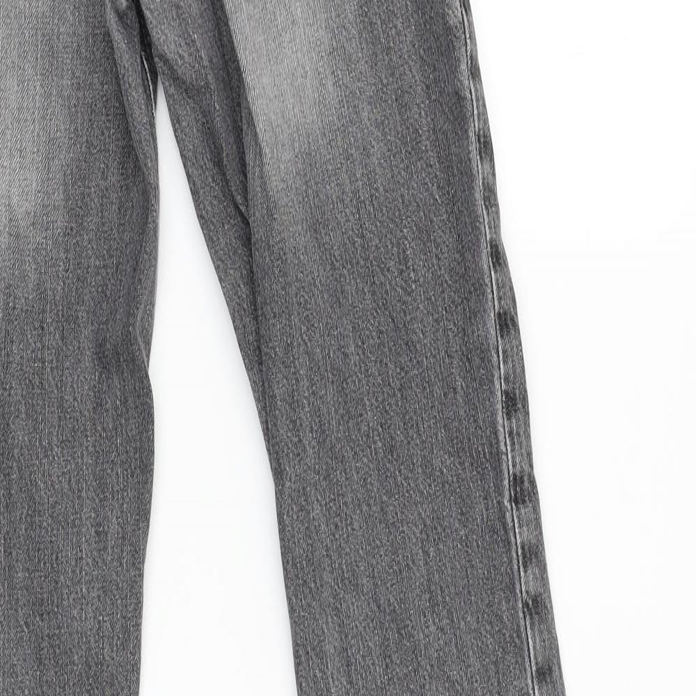 Fat Face Girls Grey   Straight Jeans Size 12-13 Years - Distressed