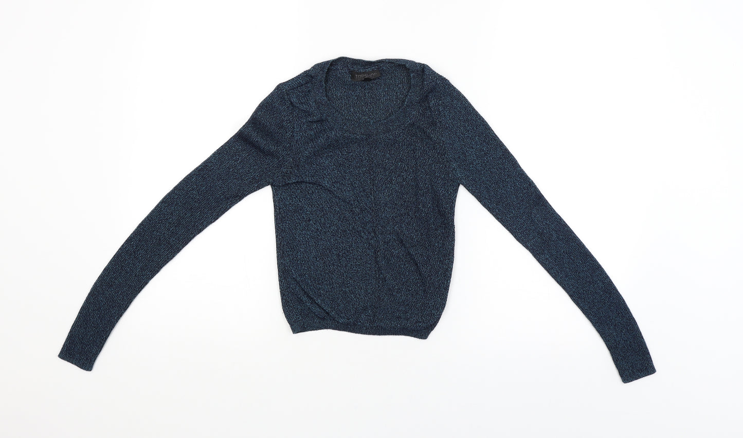 Topshop Womens Blue   Basic Blouse Size 8