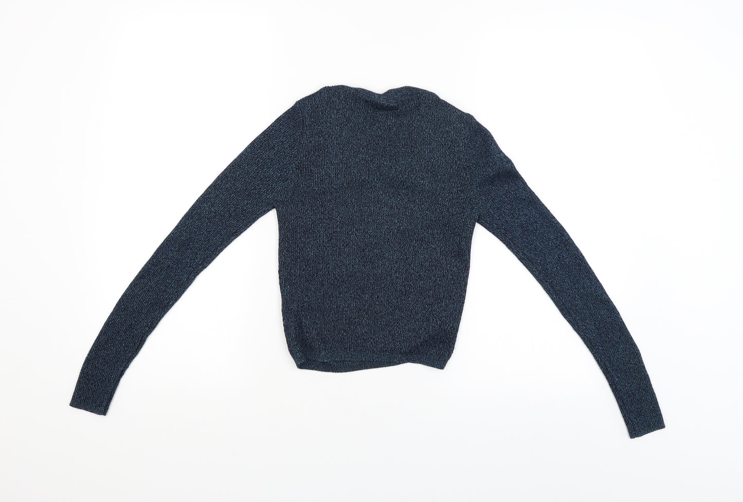 Topshop Womens Blue   Basic Blouse Size 8