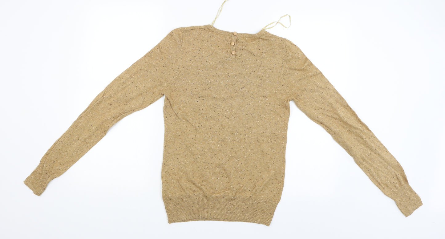 NEXT Womens Beige   Pullover Jumper Size 10