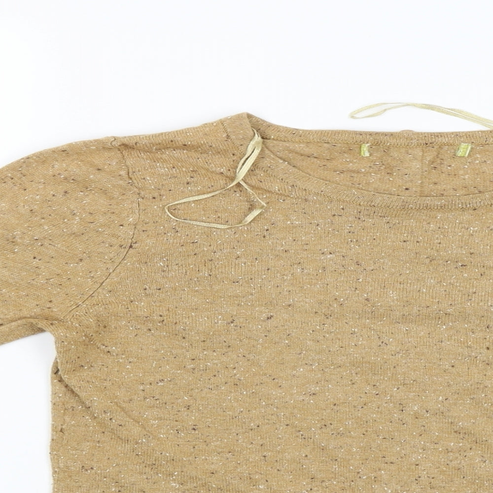 NEXT Womens Beige   Pullover Jumper Size 10