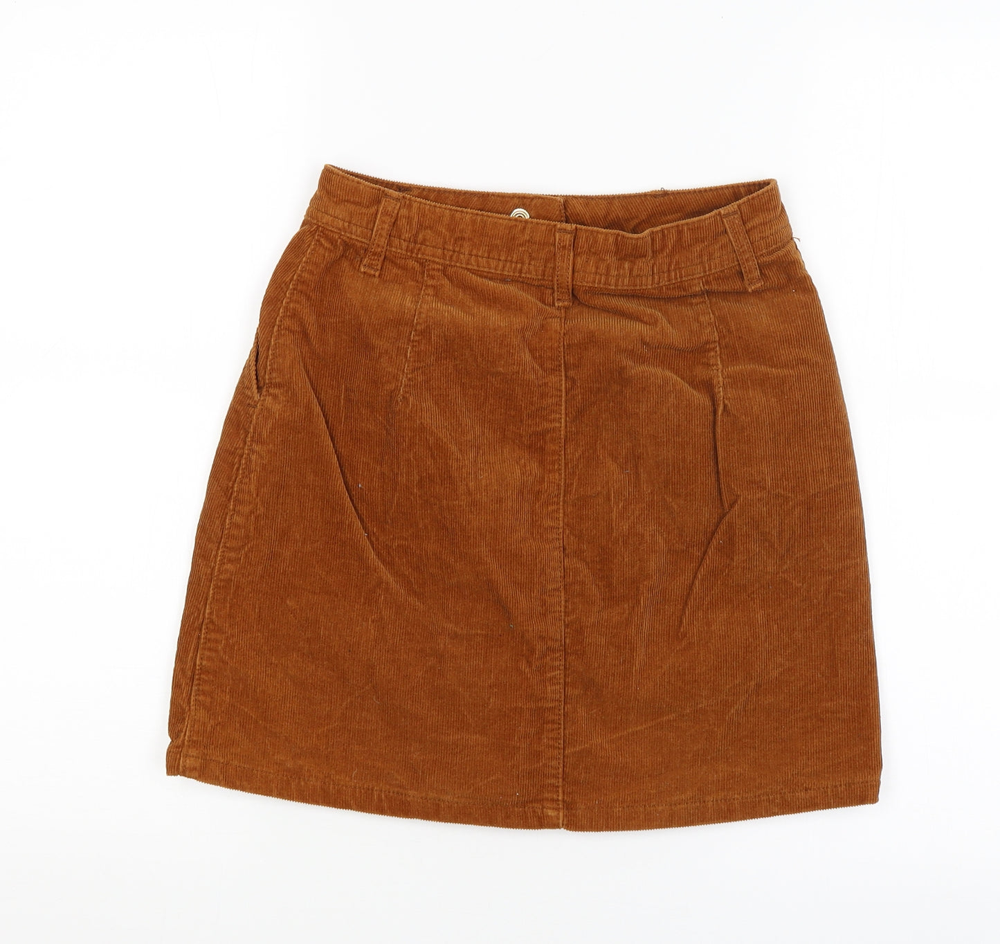 Topshop Womens Brown   Cargo Skirt Size 8