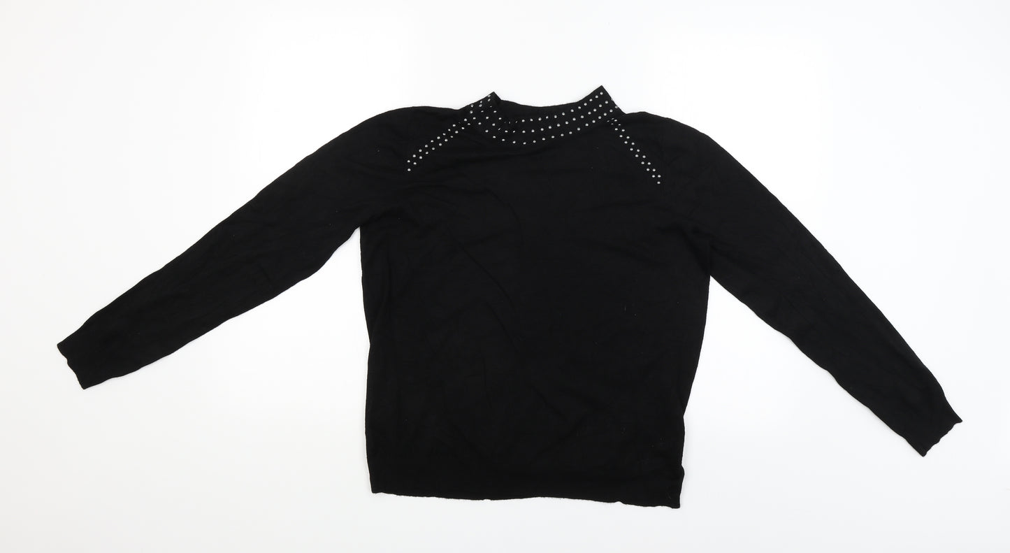 Wallis Womens Black   Basic Blouse Size 16