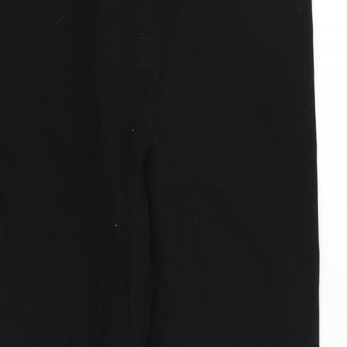 Papaya Womens Black   Trousers  Size 12 L28 in