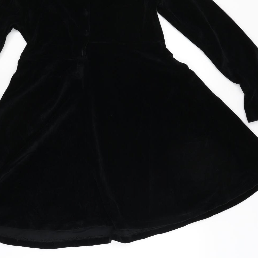 Revival 303 Womens Black   Jumper Dress  Size S