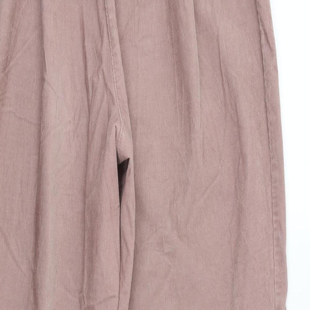 Marks and Spencer Womens Beige   Capri Trousers Size 18 L28 in