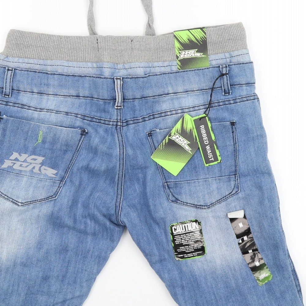 No Fear Womens Blue   Bermuda Shorts Size M