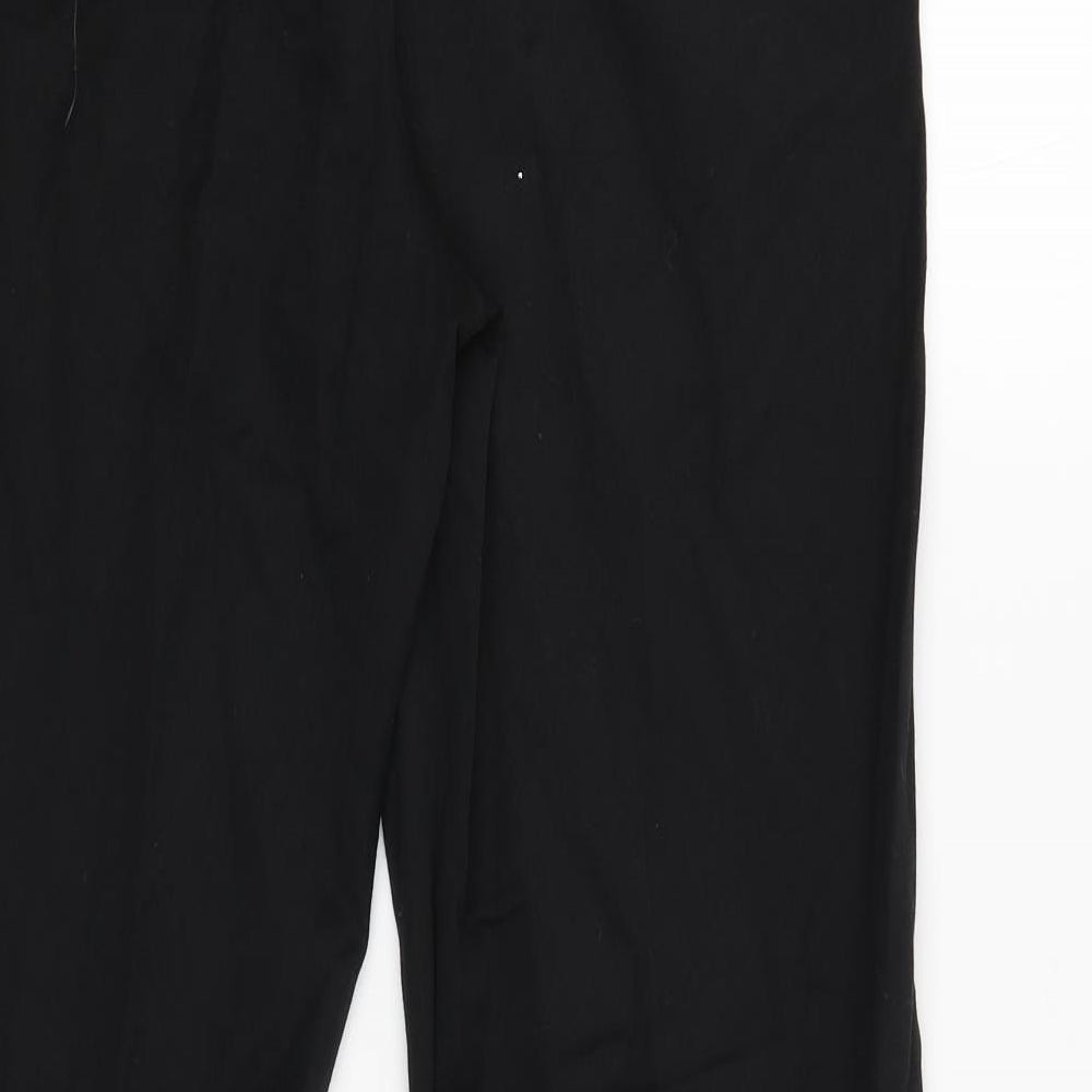 TU Womens Black   Trousers  Size 12 L29 in
