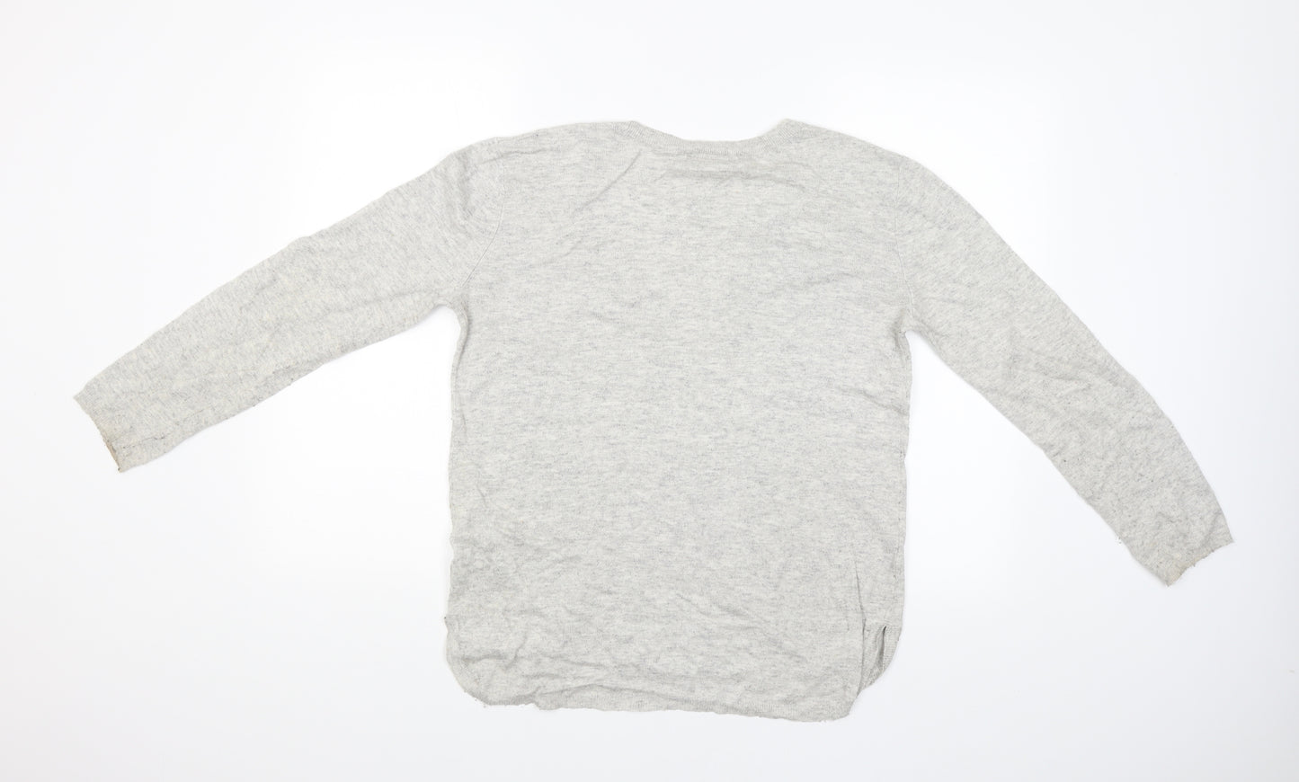 H&M Womens Grey   Pullover Jumper Size S