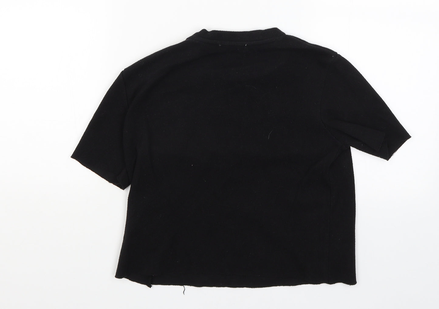 Zara Womens Black   Pullover Jumper Size 28