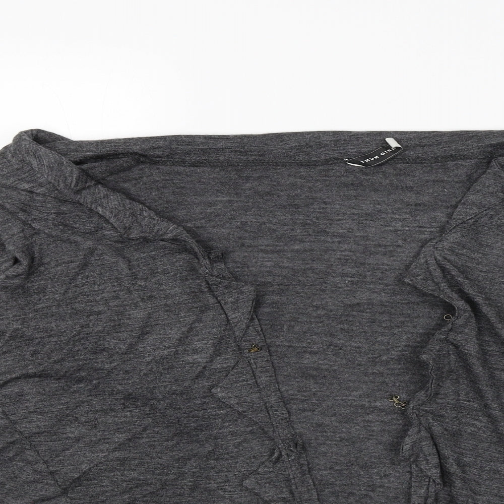 Ingrid Munt Womens Grey   Cardigan Jumper Size L