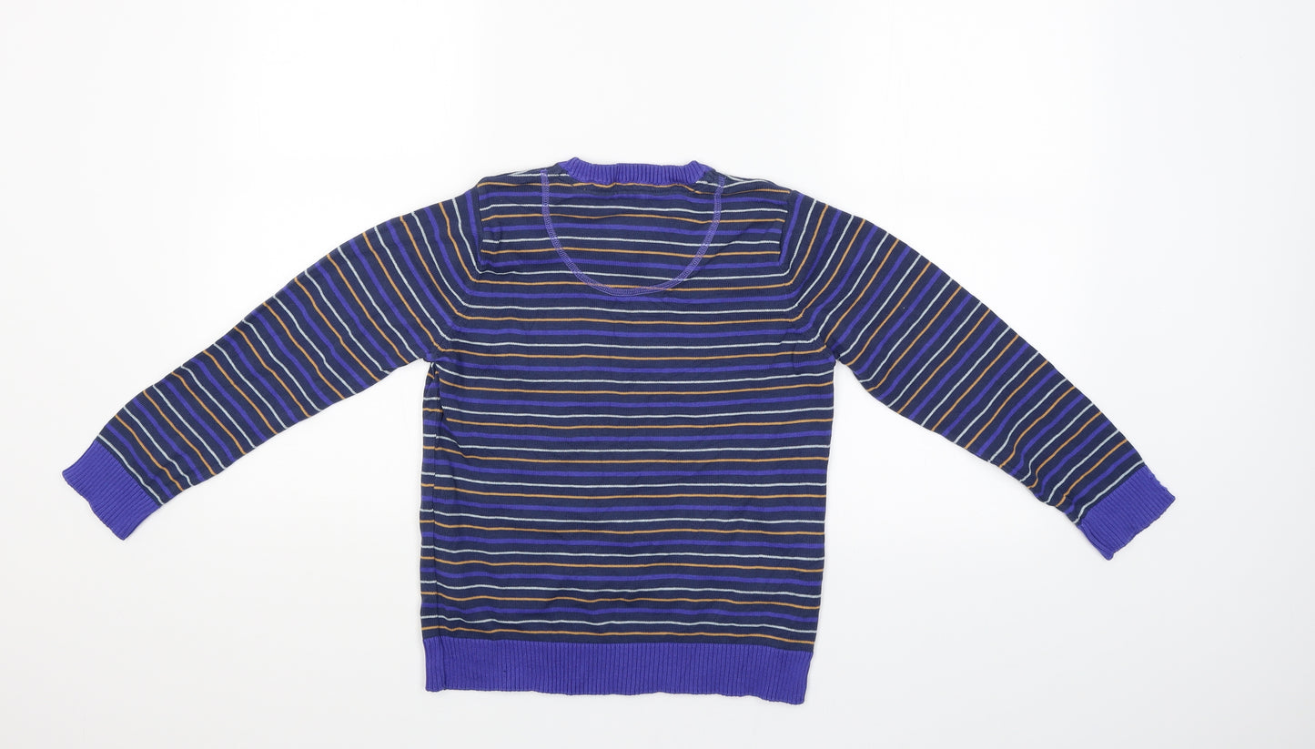 The authentic workwear Boys Multicoloured Spotted  Pullover Jumper Size 9-10 Years