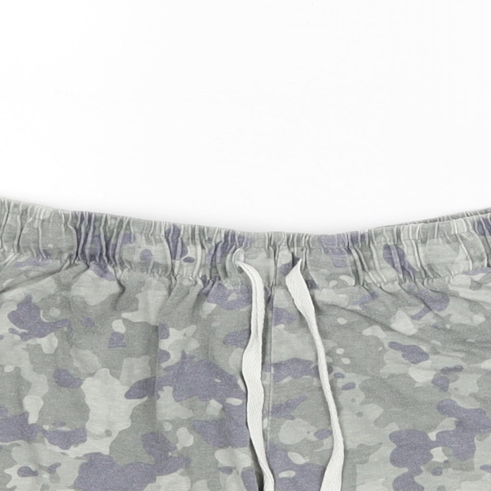 Primark Womens Green Camouflage  Hot Pants Shorts Size 8