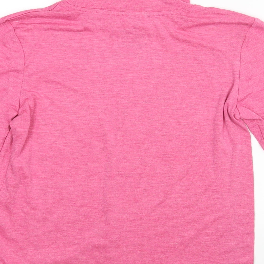 Crane Girls Pink   Pullover T-Shirt Size 11-12 Years