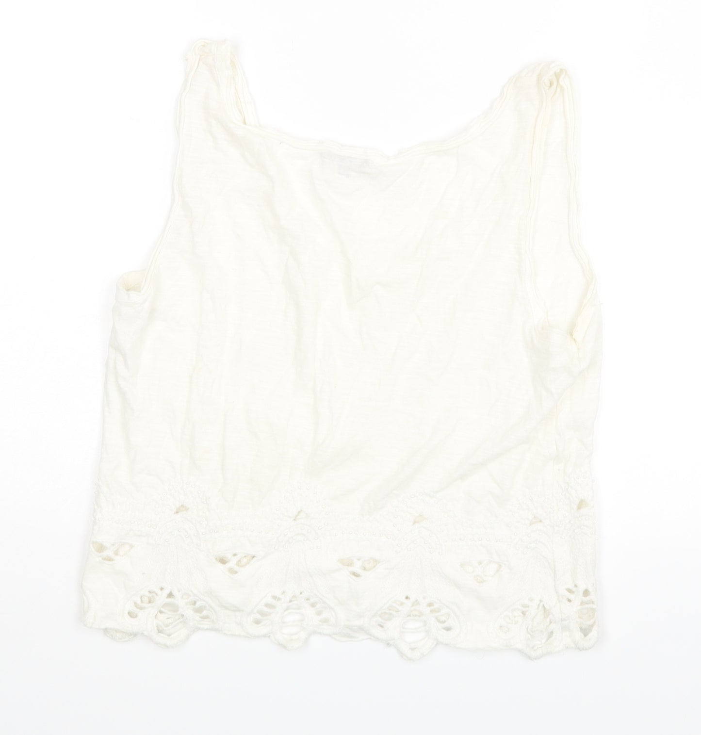 River Island Womens White   Basic Blouse Size 8