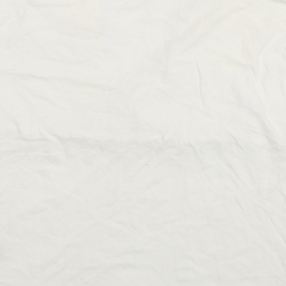 Topshop Womens White   Basic Blouse Size 10