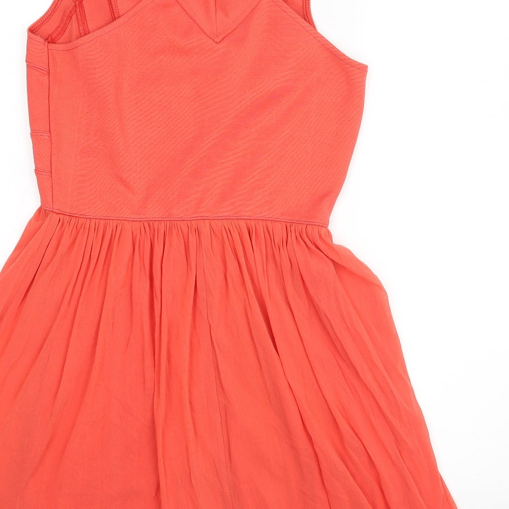 Topshop Womens Red   A-Line  Size 12