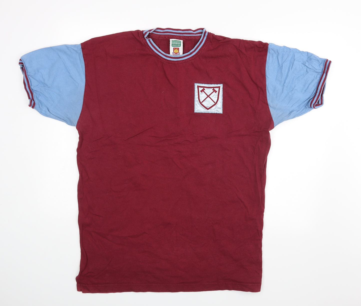 Scott Draw Mens Purple    T-Shirt Size 2XL  - West Ham United