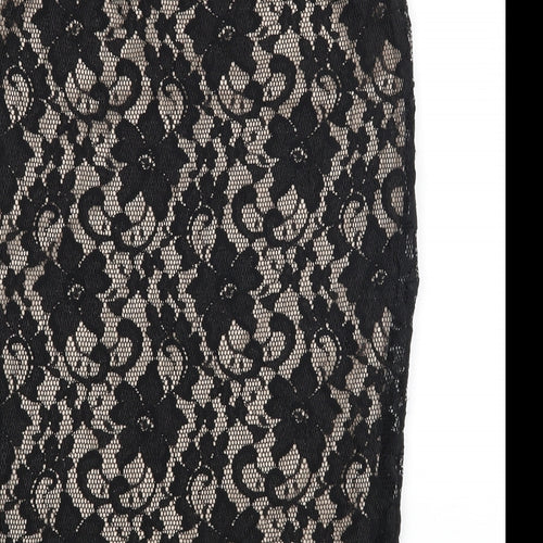 Atmosphere Womens Black Paisley Rayon Straight & Pencil Skirt Size 18