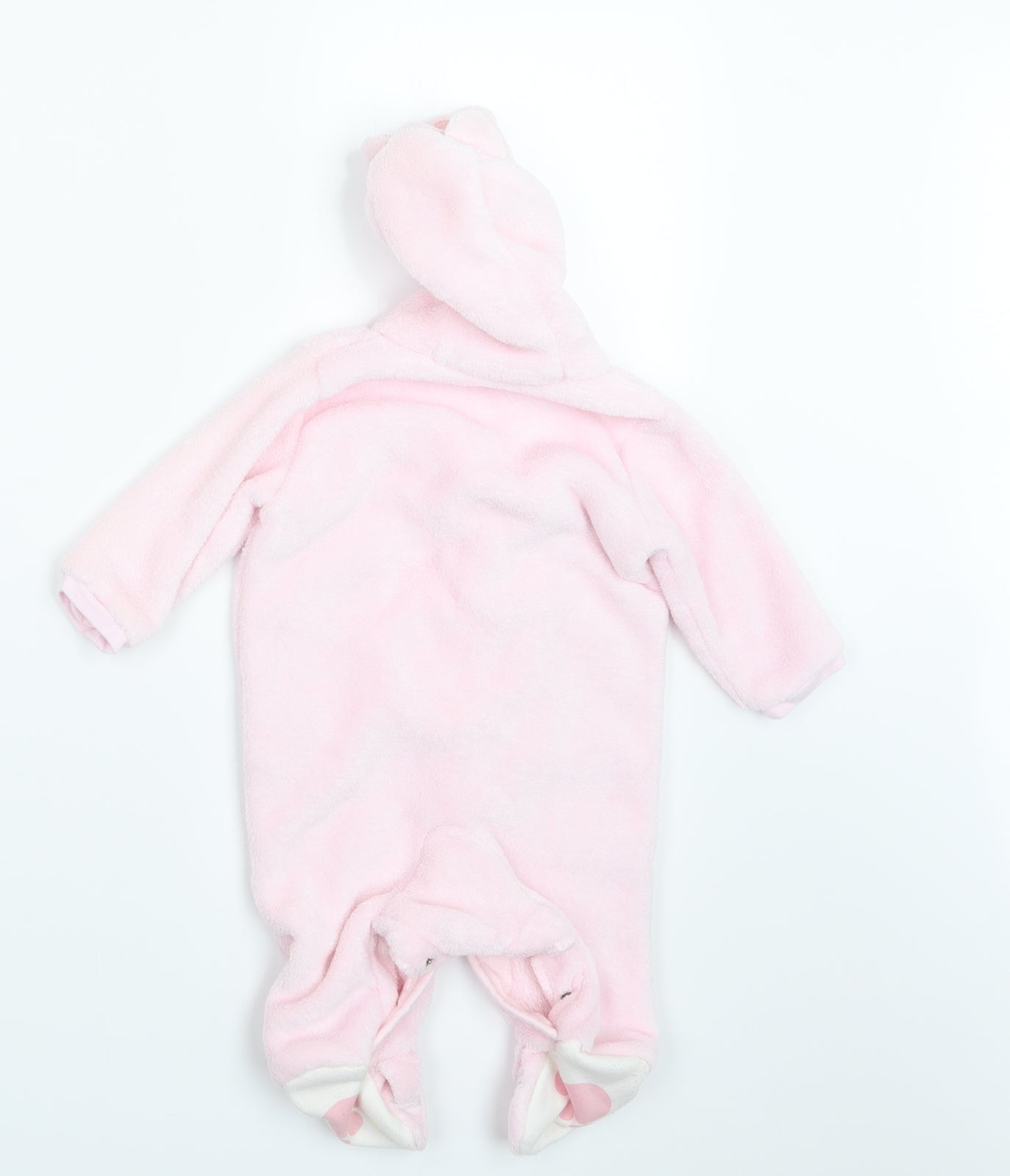 Matalan Girls Pink Geometric  Babydoll One Piece Size 3-6 Months