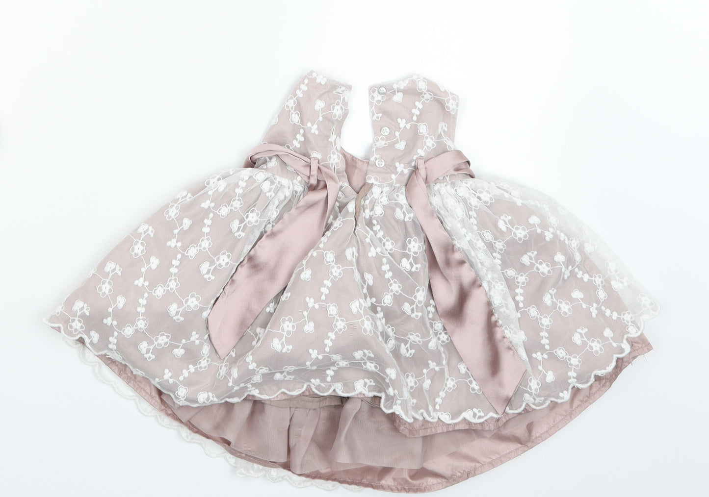 Matalan Girls Pink   A-Line  Size 3-6 Months