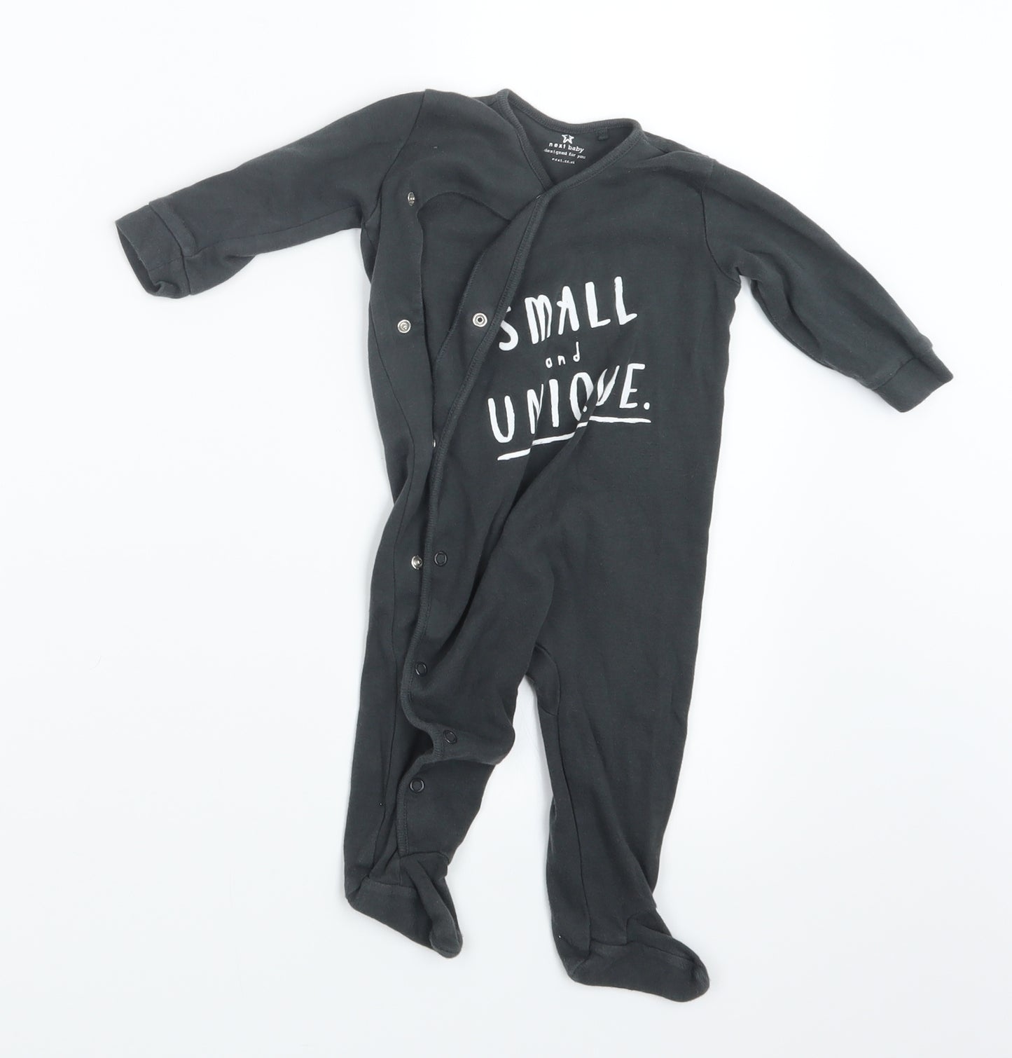NEXT Boys Grey   Coverall Outfit/Set Size 6-9 Months