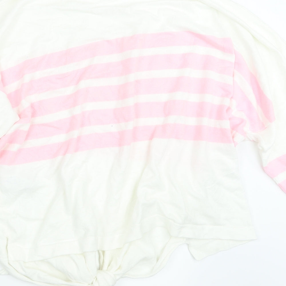 Marks and Spencer Womens Pink  Knit Pullover Jumper Size XL