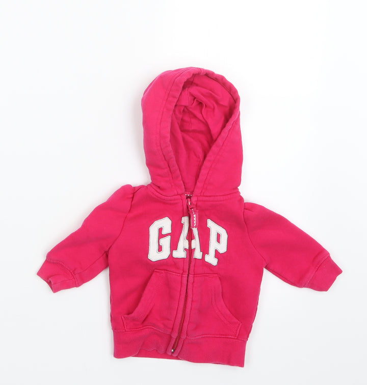 Gap Girls Pink Jacket Size 3-6 Months