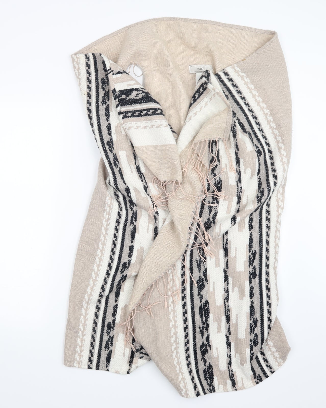 NEXT Womens Beige  Knit Cardigan Jumper One Size