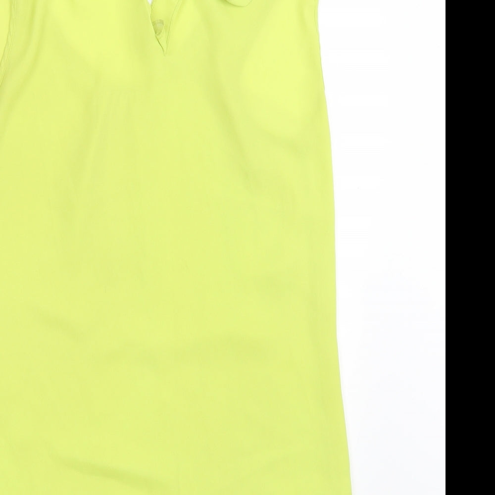George Womens Green   Basic Blouse Size 10