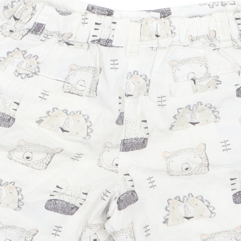 NEXT Girls  Geometric  Cropped Trousers Size 2-3 Years