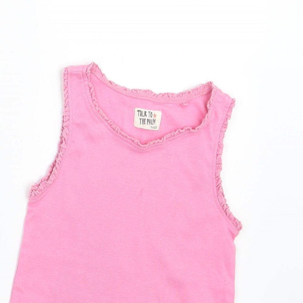NEXT Girls Pink   Basic Tank Size 2-3 Years