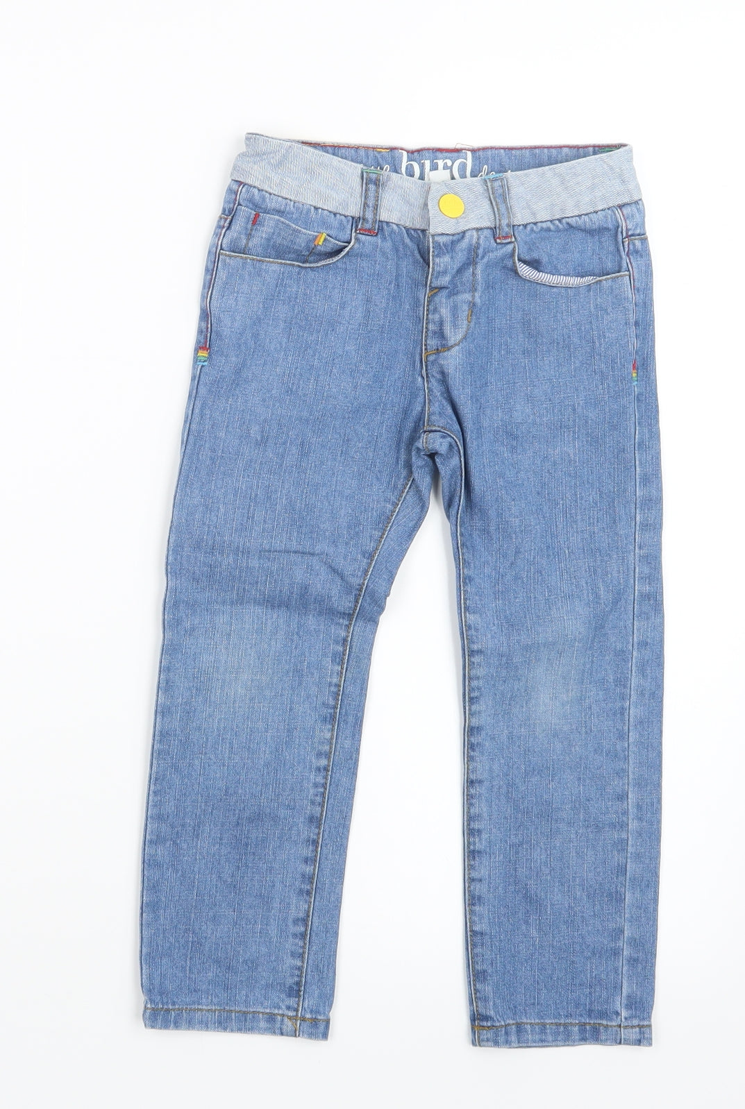 Little Bird Girls Blue  Denim Straight Jeans Size 2-3 Years