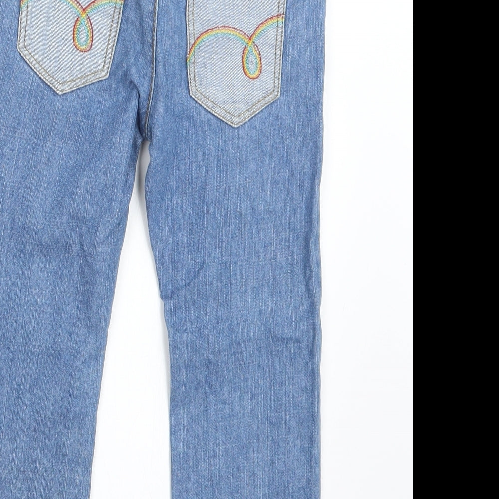Little Bird Girls Blue  Denim Straight Jeans Size 2-3 Years