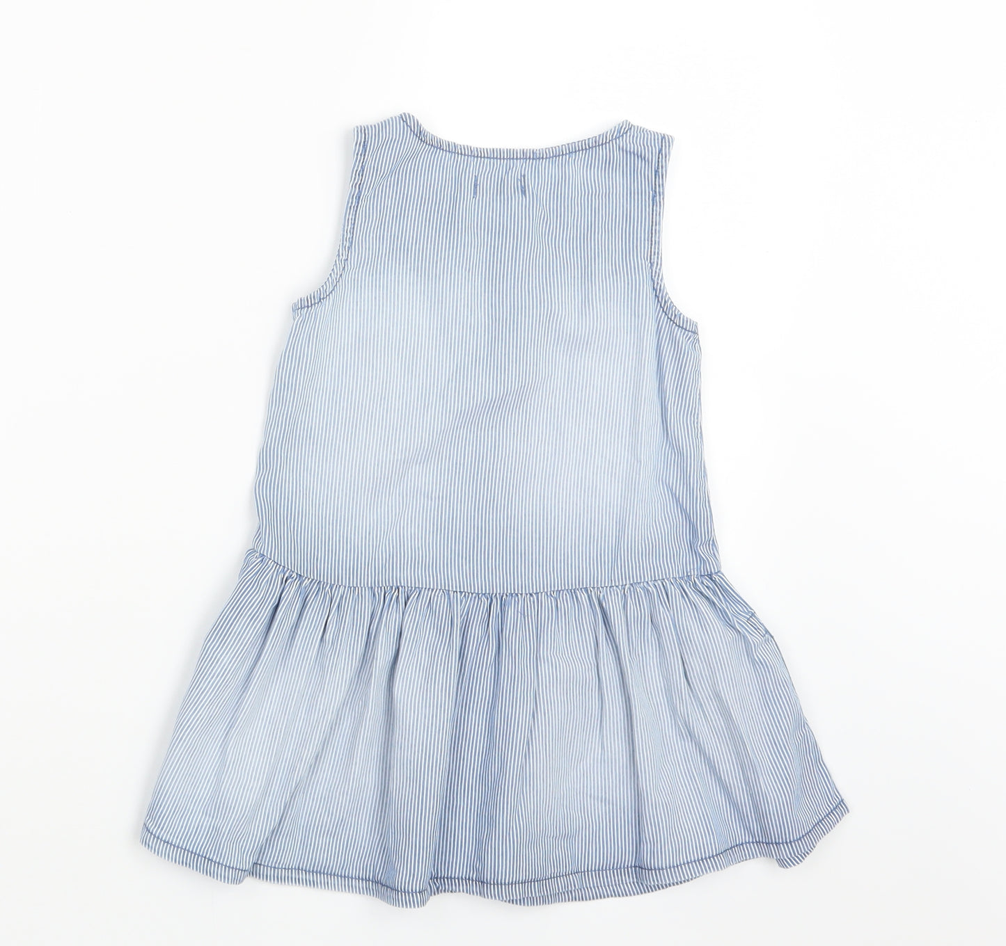 NEXT Girls Blue Striped  A-Line  Size 2-3 Years